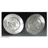 Image 1 : Two German WMF Silver-Plate Plaques Two German Silver-Plate Plaques