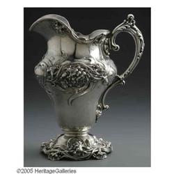 A Redlich Silver Water Pitcher An American Silver Water Pitcher