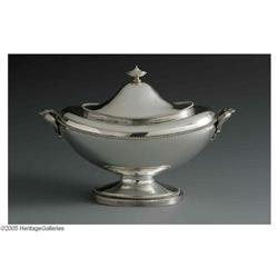 A James Armiger Silver Tureen An American Silver Tureen