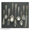 Image 1 : A Stieff Co. Silver 'Repousse' Flatware Set An American Silver Flatware Set