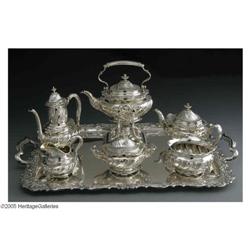 A Tiffany Silver Tea Set An American Silver Tea Set