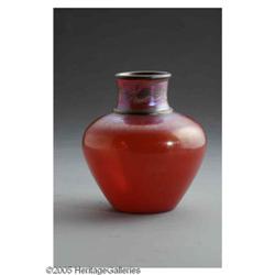 A Tiffany Glass 'Tel El Armana' Vase An American Glass Vase