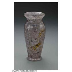 A Nash Glass Vase An American Glass Vase