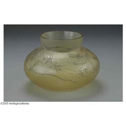 A Honesdale Glass Vase An American Glass Vase