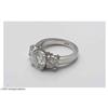 Image 3 : Ladies 3 stone Platinum and Diamond Ring 4.80 ct A Ladies Platinum And Three Round Brilliant Cut Dia