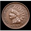 Image 2 : 1899 Indian Cent 1c Grades vf++