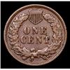 Image 3 : 1909 Indian Cent 1c Grades vf+
