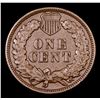 Image 3 : 1909 Indian Cent 1c Grades vf++