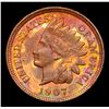 Image 2 : 1907 Indian Cent 1c Grades Unc Details