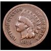 Image 2 : 1879 Indian Cent 1c Grades f+