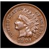 Image 2 : 1901 Indian Cent 1c Grades Choice AU