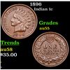 Image 1 : 1896 Indian Cent 1c Grades Choice AU
