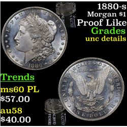 1880-s Morgan Dollar $1 Grades Unc Details