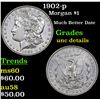 Image 1 : 1902-p Morgan Dollar $1 Grades Unc Details