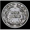 Image 3 : 1902-p Barber Dime 10c Grades xf+