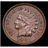 Image 2 : 1901 Indian Cent 1c Grades Select Unc BN