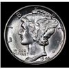 Image 2 : 1943-d Mercury Dime 10c Grades GEM+ FSB