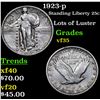 Image 1 : 1923-p Standing Liberty Quarter 25c Grades vf++
