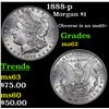 Image 1 : 1888-p Morgan Dollar $1 Grades Select Unc