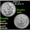 Image 1 : 1882-p Morgan Dollar $1 Grades Select Unc