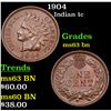 Image 1 : 1904 Indian Cent 1c Grades Select Unc BN