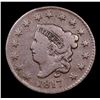 Image 2 : 1817 Coronet Head Large Cent 1c Grades f+