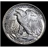 Image 3 : 1942-p Walking Liberty Half Dollar 50c Grades Choice+ Unc