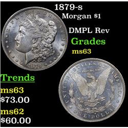 1879-s Morgan Dollar $1 Grades Select Unc