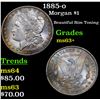 Image 1 : 1885-o Morgan Dollar $1 Grades Select+ Unc