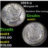 Image 1 : 1884-o Morgan Dollar $1 Grades Select+ Unc