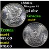 Image 1 : 1880-s Morgan Dollar $1 Grades Select+ Unc