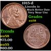 Image 1 : 1915-d Lincoln Cent 1c Grades Choice AU/BU Slider
