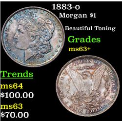 1883-o Morgan Dollar $1 Grades Select+ Unc