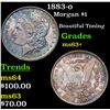 Image 1 : 1883-o Morgan Dollar $1 Grades Select+ Unc
