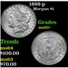 Image 1 : 1898-p Morgan Dollar $1 Grades Select+ Unc