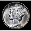 Image 2 : 1934-p Mercury Dime 10c Grades Choice Unc+ FSB