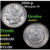 Image 1 : 1896-p Morgan Dollar $1 Grades Select+ Unc