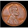Image 2 : 1921-p Lincoln Cent 1c Grades Select+ Unc BN