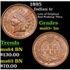 Image 1 : 1895 Indian Cent 1c Grades Select+ Unc BN