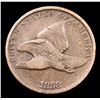 Image 2 : 1858 sl Flying Eagle Cent 1c Grades vf++