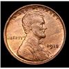 Image 2 : 1913-p Lincoln Cent 1c Grades Select+ Unc RB