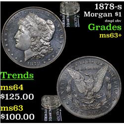 1878-s Morgan Dollar $1 Grades Select+ Unc