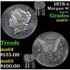 Image 1 : 1878-s Morgan Dollar $1 Grades Select+ Unc