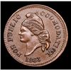 Image 2 : 1863 Liberty Cap Civil War Token 1c Grades Choice AU