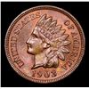 Image 2 : 1903 Indian Cent 1c Grades Choice+ Unc BN