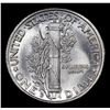 Image 3 : 1937-d Mercury Dime 10c Grades GEM+ FSB