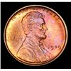 Image 2 : 1909 vdb Lincoln Cent 1c Grades Gem+ Unc RB