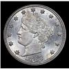 Image 2 : 1883 n/c Liberty Nickel 5c Grades Choice+ Unc