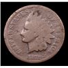 Image 2 : 1872 Indian Cent 1c Grades g+