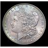 Image 2 : 1886-p Rainbow Toned Morgan Dollar $1 Grades Select+ Unc
